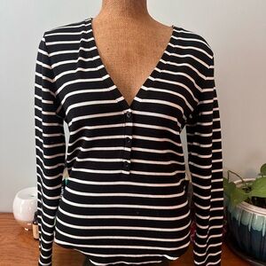 NWOT EXPRESS Henley Bodysuit